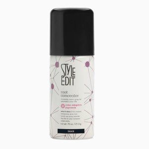 STYLE EDIT BLACK ROOT CONCEALER TOUCH-UP SPRAY - COVERS GRAY HAIR